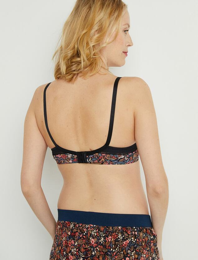 SALOME SOUTIEN-GORGE AMPLI ALLAITEMENT NOIR/BLEU