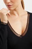 CANNELLE BODY MAILLE NOIR