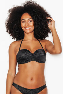 NESS MAILLOT DE BAIN BANDEAU NOIR