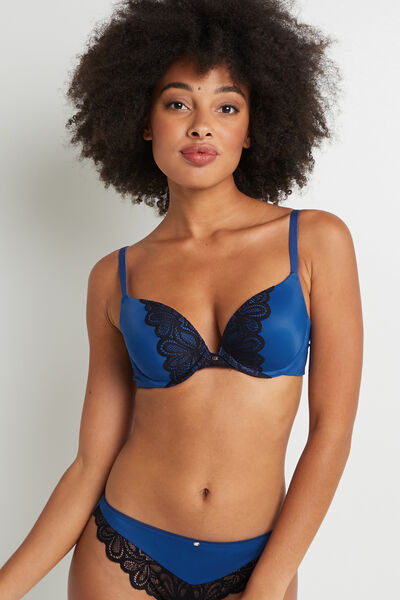 SYARA SOUTIEN-GORGE PUSH UP BLEU