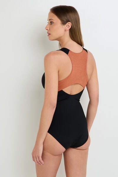MAILLOT DE BAIN 1 PIECE SPORT NOIR