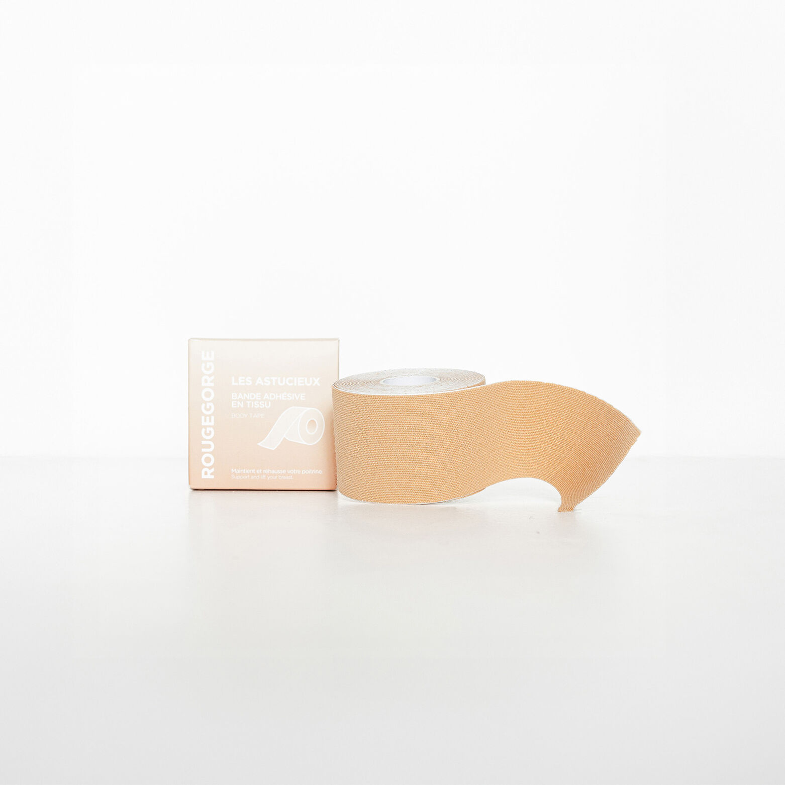 BANDE ADHESIVE POITRINE 5mx5cm PEAU