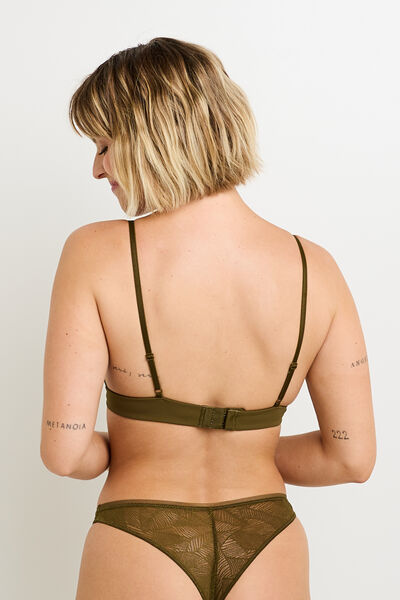 SOUTIEN-GORGE SANS ARMATURES KAKI