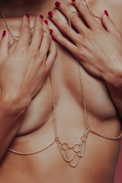 SOUTIEN GORGE BIJOU OR