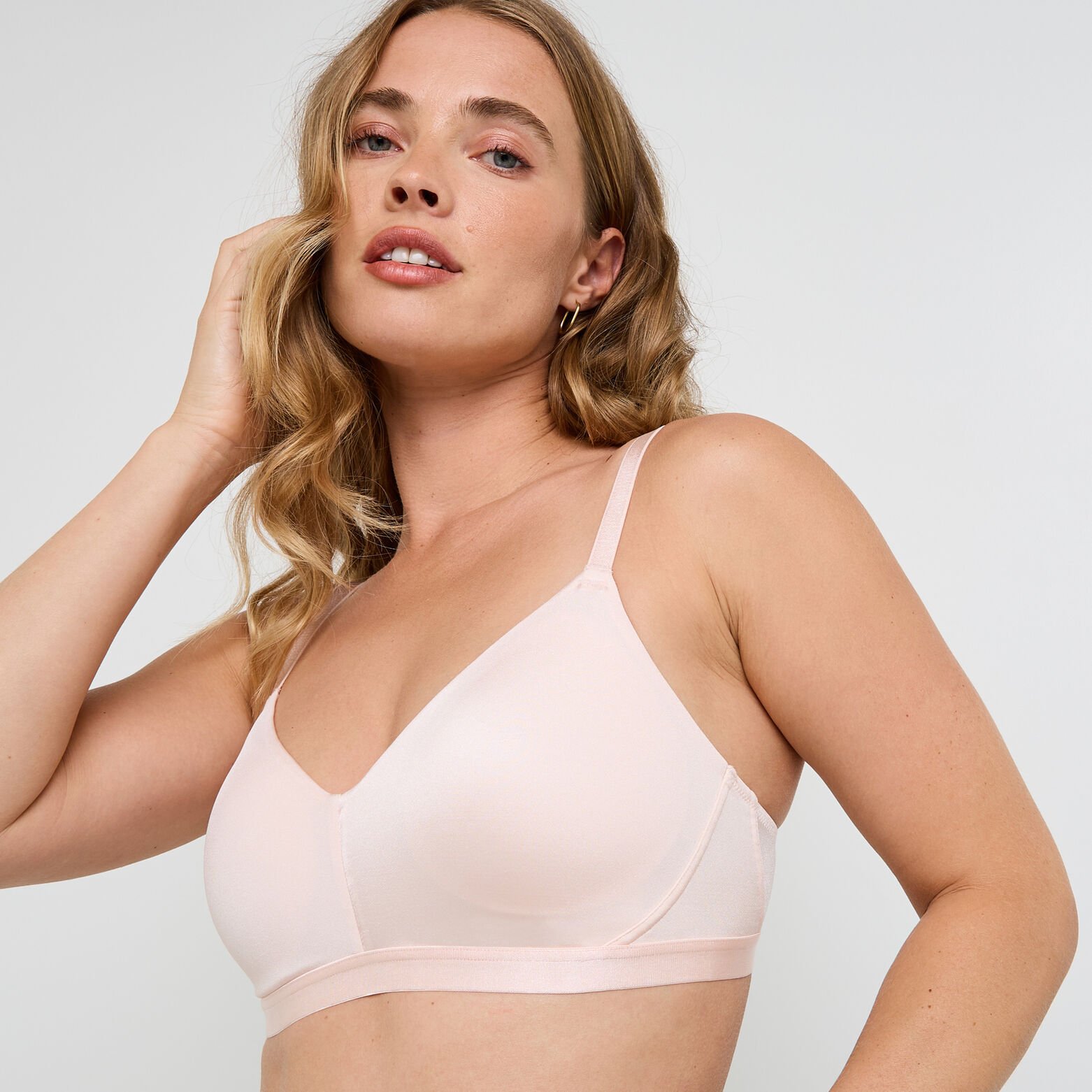 JULY SOUTIEN-GORGE BRASSIERE MICROFIBRE POUDRE
