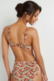 JUNE MAILLOT DE BAIN EMBOITANT TERRACOTTA