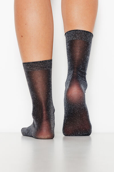 CHAUSSETTES VOILE 30 DENIERS NOIR