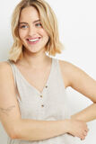 BAMBI TOP COTON BEIGE