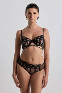 AGNES SOUTIEN-GORGE CORBEILLE NOIR