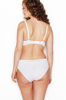 INFINITY LOT DE 2 SHORTYS COTON MULTICO BLANC