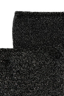 GALAXIE PAIRE DE CHAUSSETTES A PAILLETTES NOIR