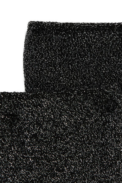 PAIRE DE CHAUSSETTES A PAILLETTES NOIR