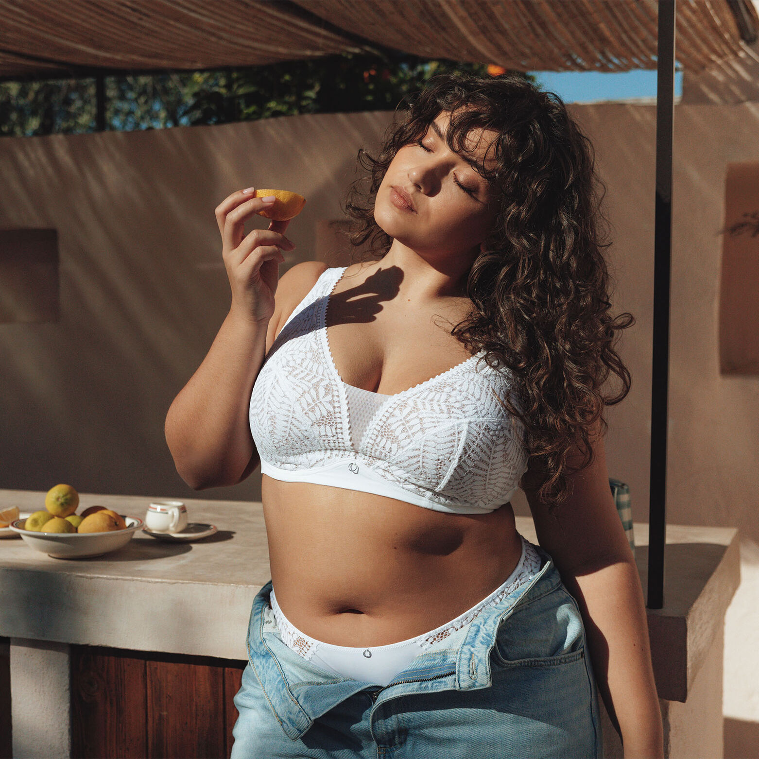ISABELLE+ SOUTIEN-GORGE SANS ARMATURES BLANC
