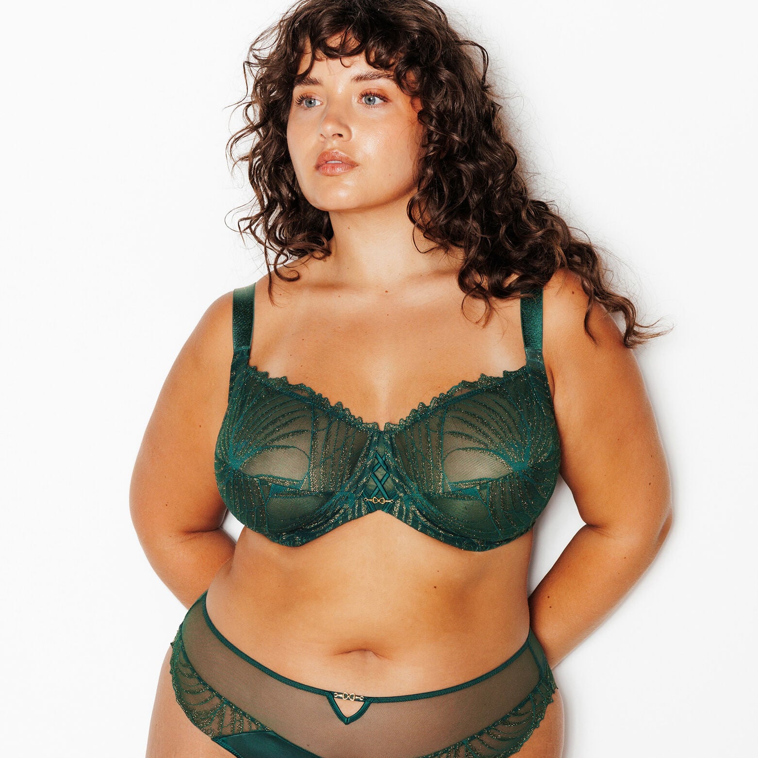 JADELYN SOUTIEN-GORGE GRANDE TAILLE MULTICO VERT