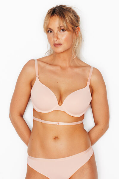PERFECT SOUTIEN-GORGE DOS NU MICROFIBRE NATUREL