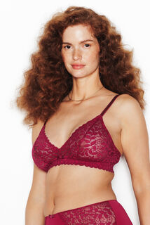 ISADORA SOUTIEN-GORGE SANS ARMATURE BORDEAUX