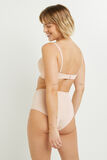 INVISIBLE CULOTTE TAILLE HAUTE MICROFIBR NATUREL