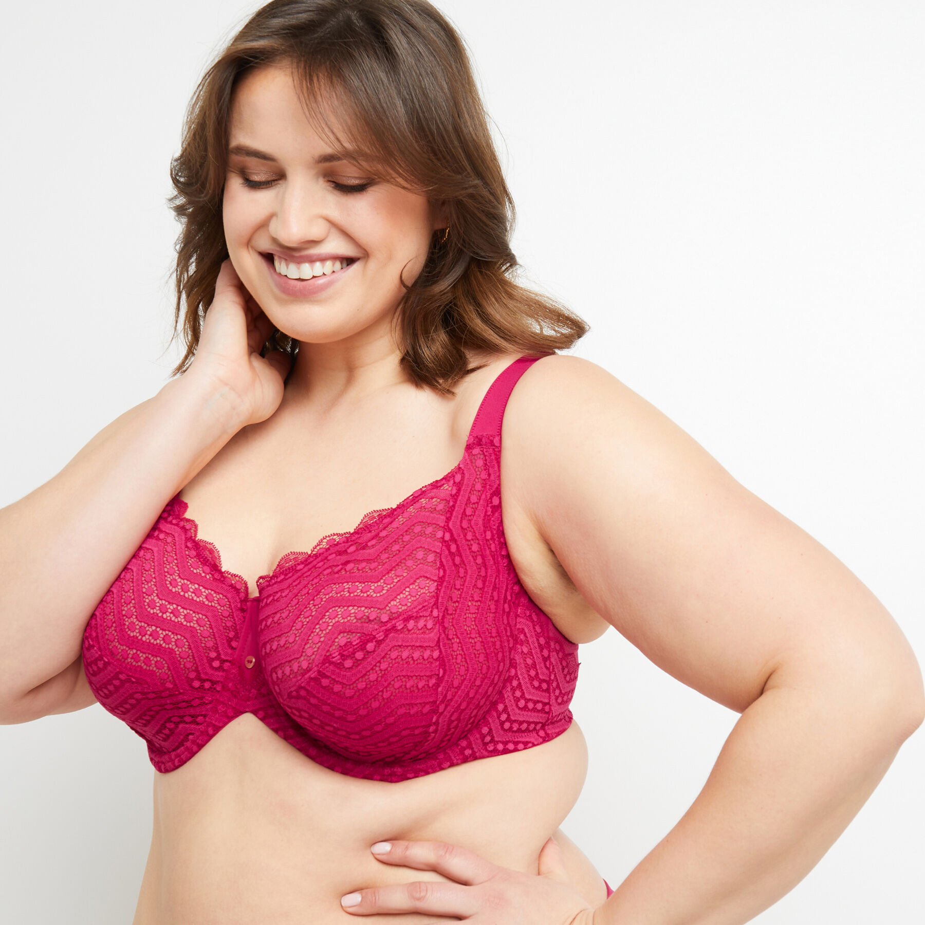Soutien-gorge Lady Rose - Taille 90A (Bonnet A) - Satin Polyamide - Avec Armature - Neuf Étiqueté