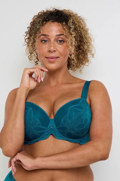 SOUTIEN-GORGE AMPLIFORME SPACER GRANDE TAI TURQUOISE