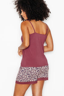 CAMILLE Short de pyjama MULTICO ROSE