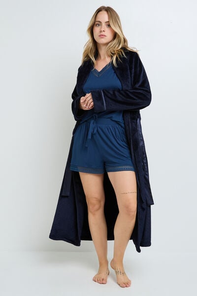 PEIGNOIR BLEU