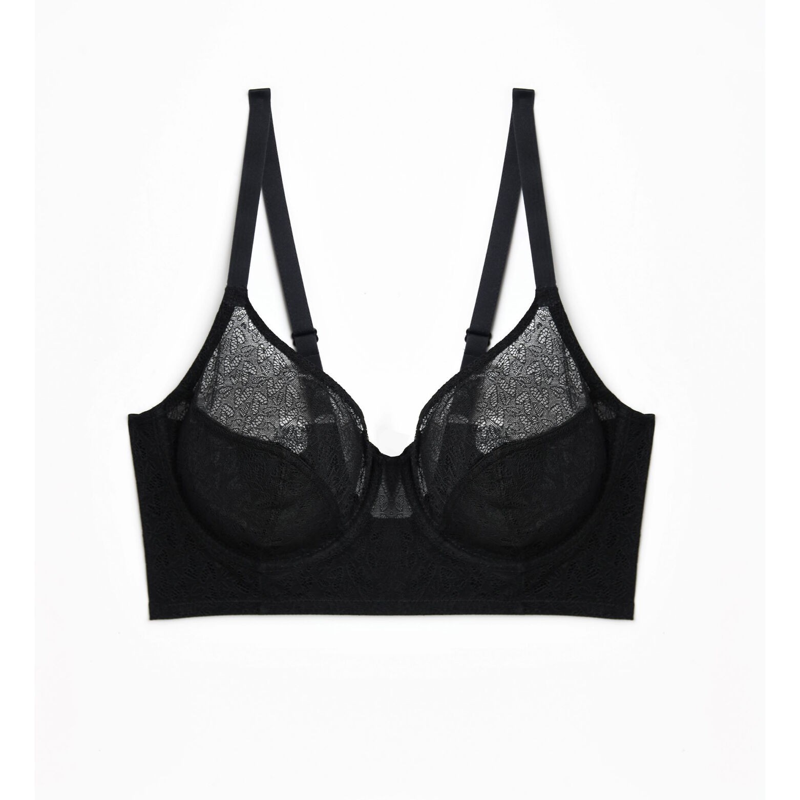 AMELIA SOUTIEN-GORE EMBOITANT BUSTIER NOIR