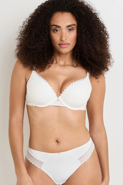 DOUCE SOUTIEN-GORGE AMPLIFORME MICROFIBRE ECRU