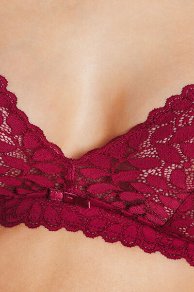 SOUTIEN-GORGE SANS ARMATURE BORDEAUX