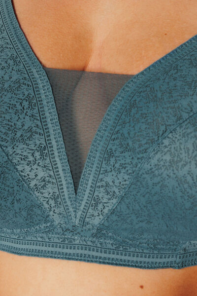 SOUTIEN-GORGE SANS ARMATURES PETROLE