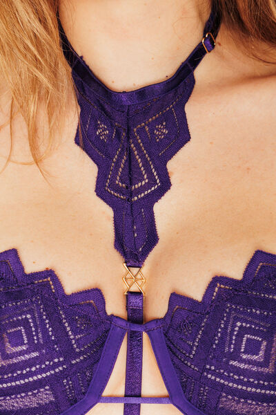 STRING HARNAIS VIOLET