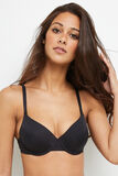 INVISIBLE SOUTIEN-GORGE AMPLI EMBOITANT NOIR