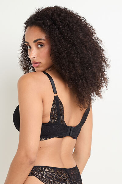 GRACE SOUTIEN-GORGE AMPLIFORME DENTELLE NOIR