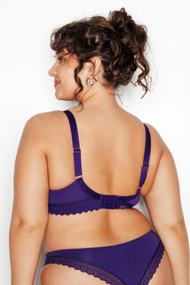 DOUCE SOUTIEN-GORGE GRANDE TAILLE VIOLET