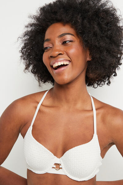 MAUD MAILLOT DE BAIN COQUE BLANC