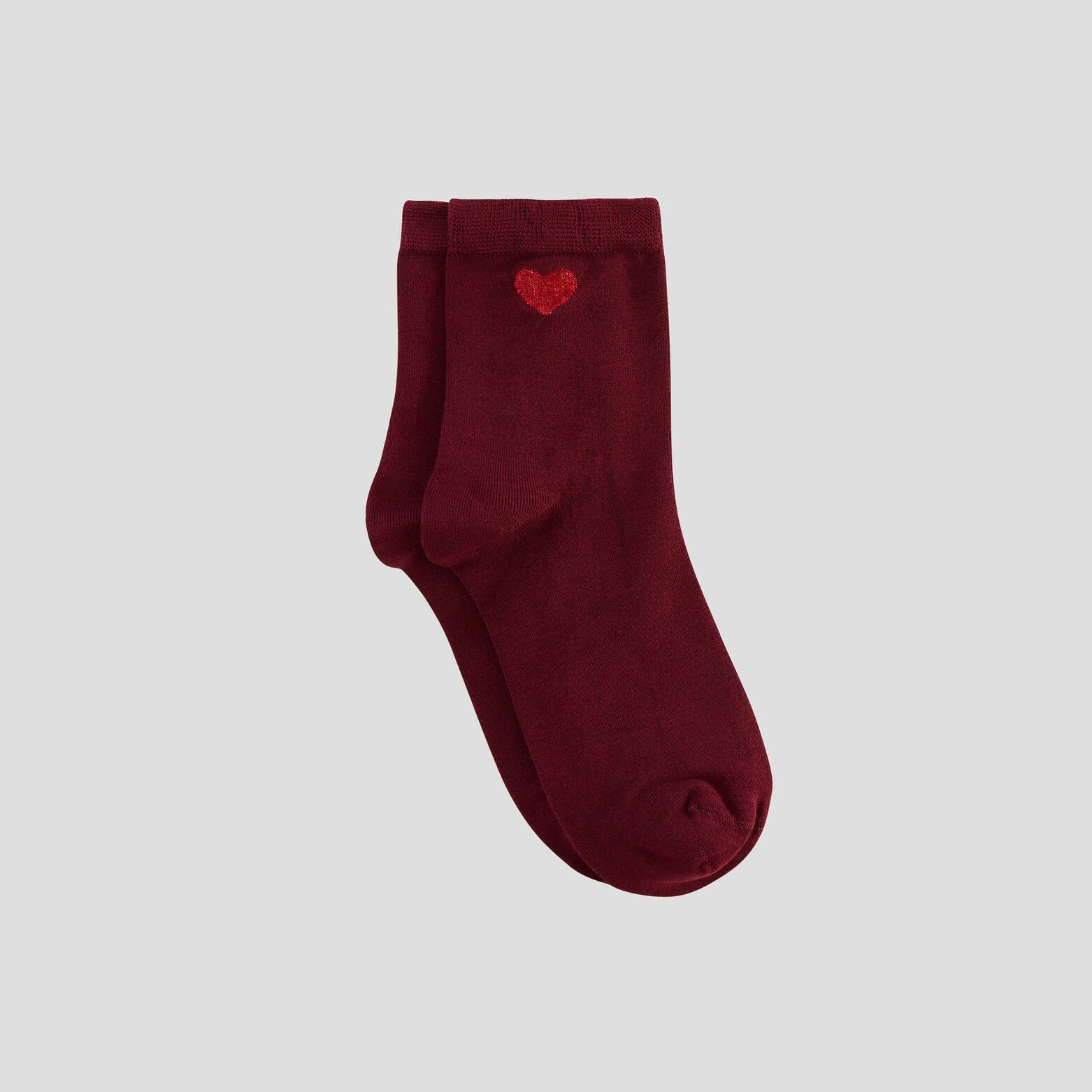 MALICE PAIRE DE CHAUSSETTES MULTICO ROUGE