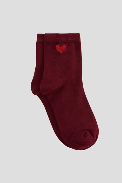 PAIRE DE CHAUSSETTES MULTICO ROUGE