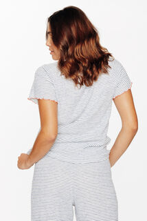 GIMBER TEE-SHIRT MANCHES COURTES MULTICO BLEU