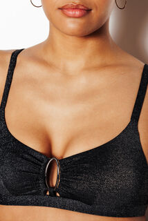 NESS Maillot de bain triangle NOIR