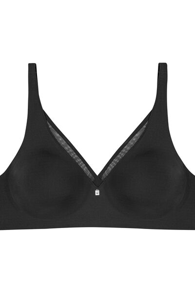 Soutien-gorge Noir Sans Armatures Taille 100E – Lingerie Femme Grande Taille Confort