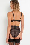 DENTELLE PORTE-JARRETELLES NOIR
