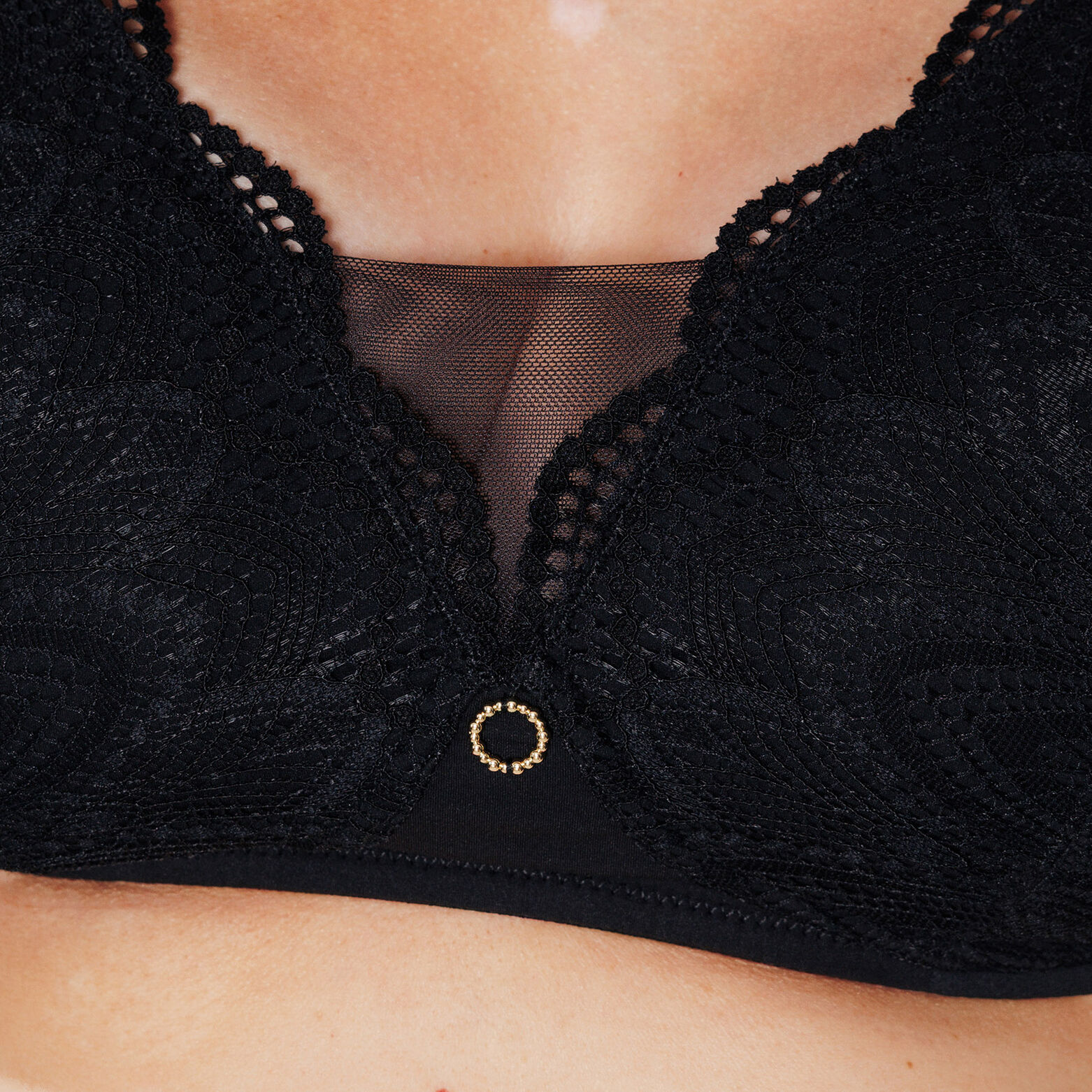 INOUIE Soutien-gorge Post op&eacute;ratoire NOIR