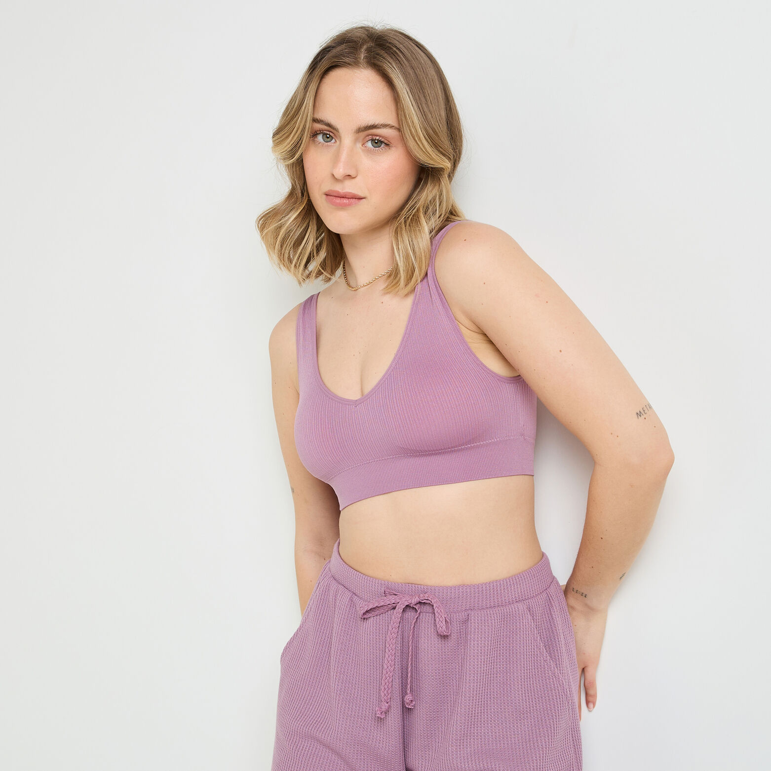 GENOISE BRASSIERE  VIOLET