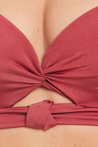 MAILLOT DE BAIN BANDEAU BORDEAUX