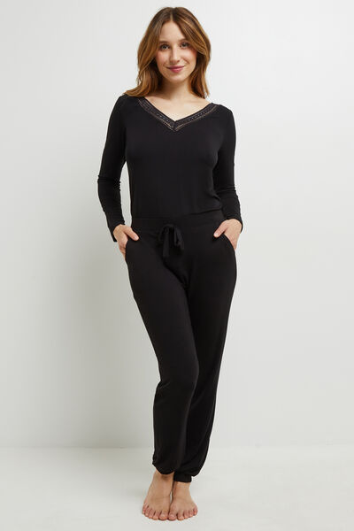 CAMILLE TREGGING VISCOSE NOIR