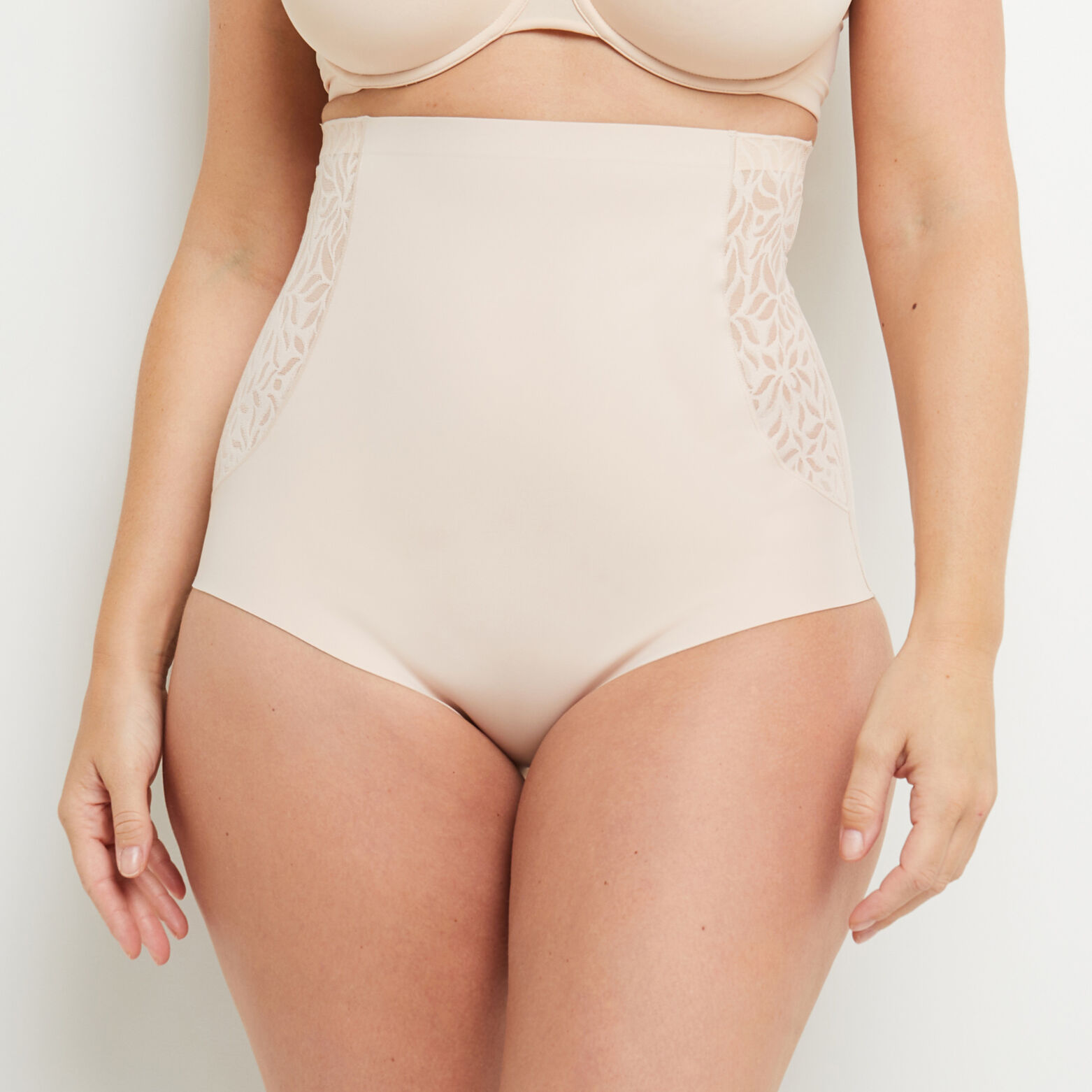 BELIEVE CULOTTE TRES HAUTE MICROFIBRE NATUREL