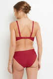 LOTUS MAILLOT DE BAIN SLIP MAXI ROUGE