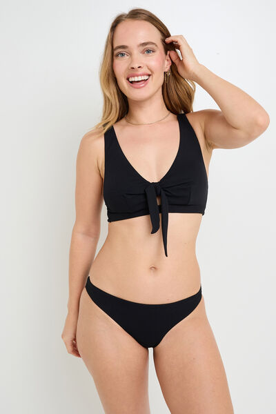 Maillot de bain culotte midi NOIR
