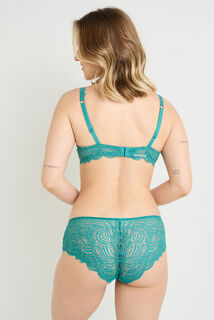 DENTELLE SHORTY DENTELLE Vert clair