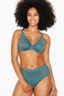 JULIANE SOUTIEN-GORGE EMBOITANT FOULARD PETROLE