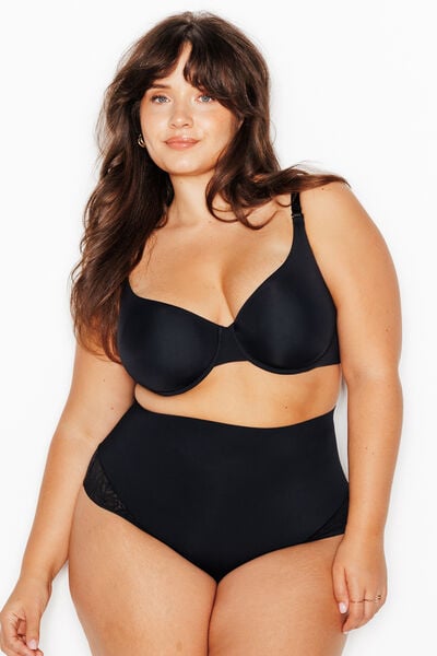 PERFECT SOUTIEN-GORGE EMBOITANT MICROFIBRE NOIR